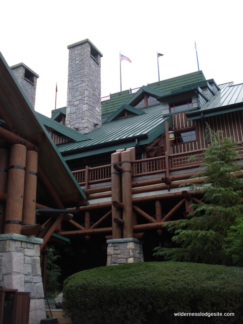 Lodge construction detail